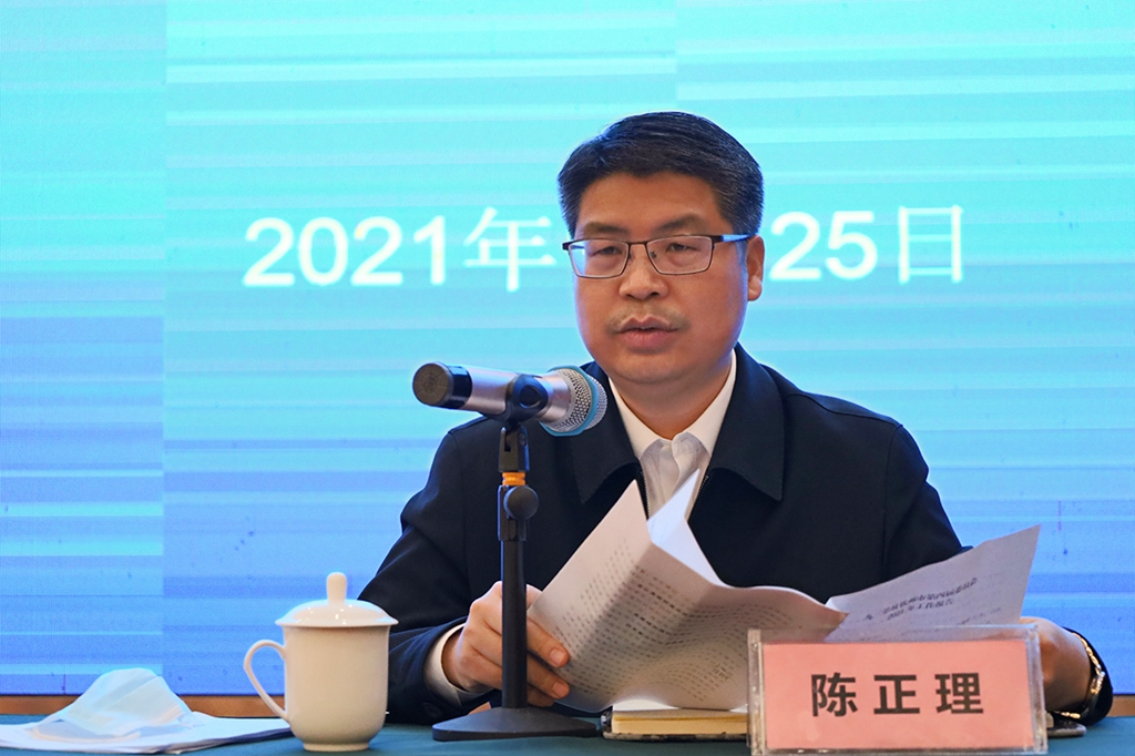 钦州市政协副主席、九三学社钦州市委主委陈正理讲话..jpg