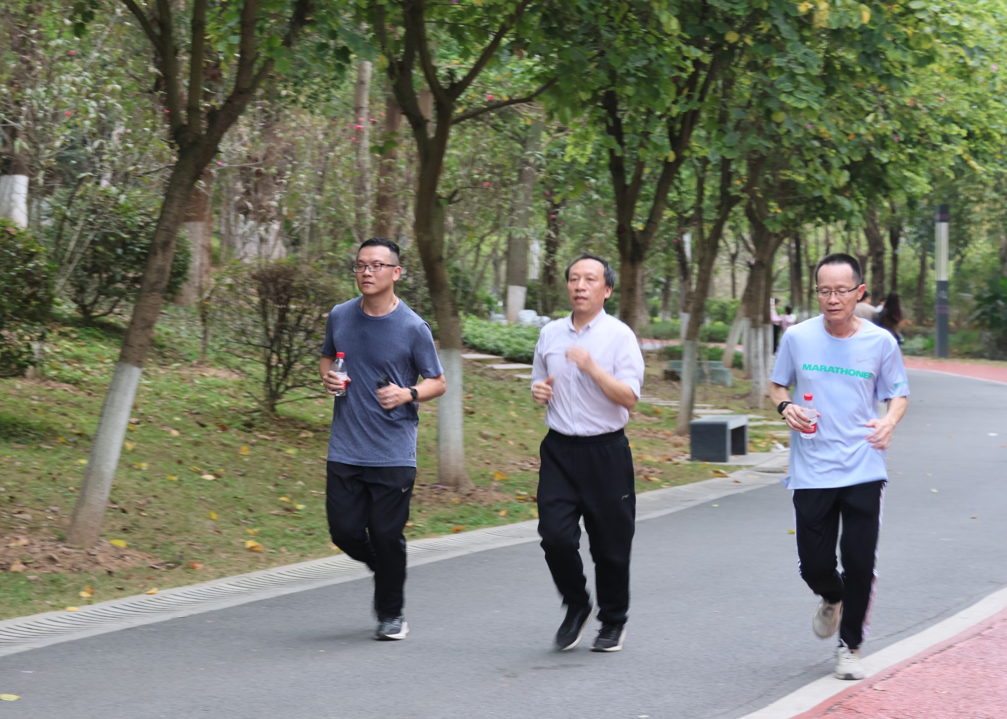 九三学社梧州市委开展“凝心聚力健步走 携手奋进新征程”活动(通讯稿）徐瑜杏2024_副本